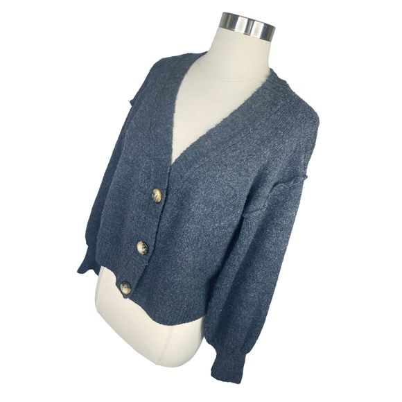 TopShop Oversized Button Down Cardigan - Size 8/10 - Picture 2 of 5